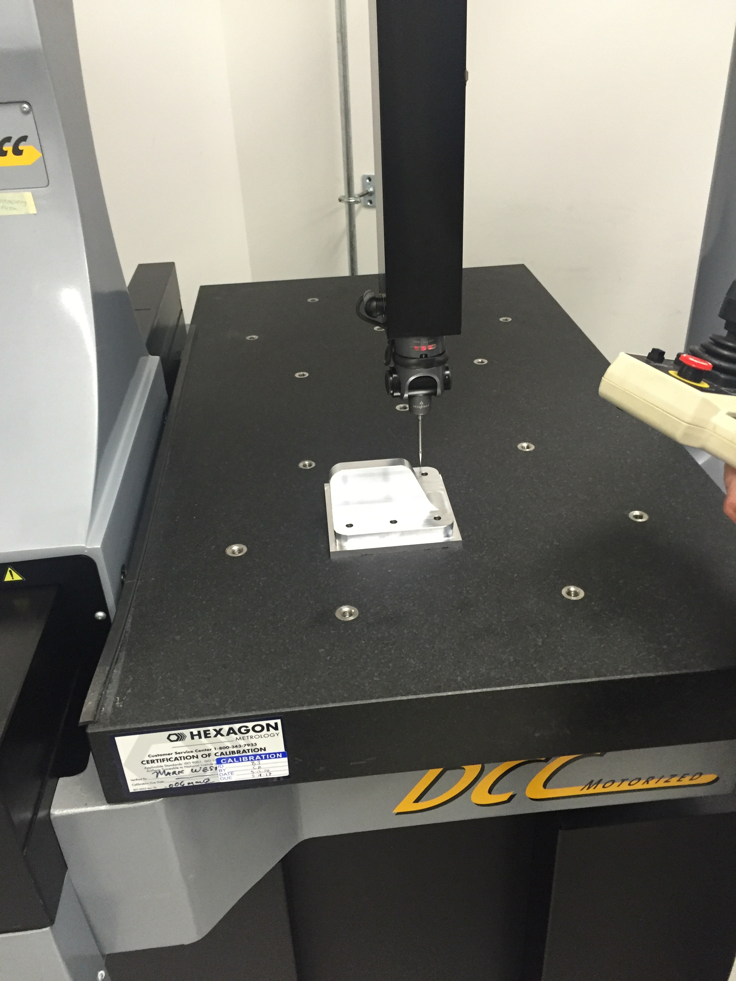 CMM Measuring Capabilities